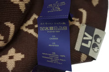 画像をギャラリービューアに読み込む, 極美品 LOUIS VUITTON ルイヴィトン ビーニー 2025 SHOW ニットキャップ モノグラム ブラウン 中古 4b004017