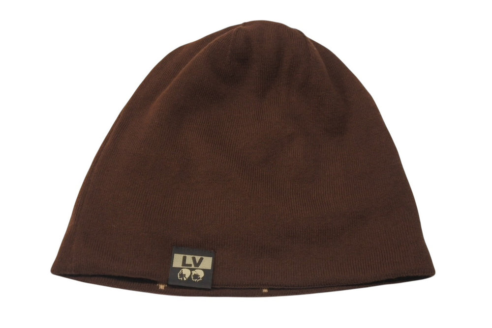 Like new LOUIS VUITTON Beanie LV Fit Monogram Knit Cap M5248A Size S Brown Used 4b004018