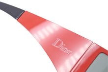 Load image into Gallery viewer, Christian Dior クリスチャンディオール DIOR PUNK ディオールパンク サングラス 7M3W7 サイズ115 レッド ブラック 美品 中古 4b004021