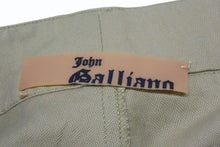 Load image into Gallery viewer, John Galliano ジョン ガリアーノ スカート 3E13031684 ビスコース イタリア製 ドッキング ベージュ ピンク サイズS 美品 中古 4b004023