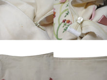 画像をギャラリービューアに読み込む, Christian Dior クリスチャンディオール スカート 花柄 2A12033120 サイズ8 ガリアーノ期 刺繍 ベージュ 中古 4b004027