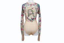 画像をギャラリービューアに読み込む, Christian Dior クリスチャンディオール J'ADORE ジャドール 04SS RUNWAY パワーネット ボディスーツ タトゥー ガリアーノ期 良品 中古 4b004032