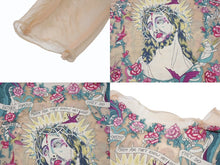 画像をギャラリービューアに読み込む, Christian Dior クリスチャンディオール J'ADORE ジャドール 04SS RUNWAY パワーネット ボディスーツ タトゥー ガリアーノ期 良品 中古 4b004032