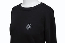 Load image into Gallery viewer, 極美品 CHROME HEARTS クロムハーツ 氷室京介 コラボ ロンT 長袖Tシャツ コットン ブラック 中古 4c004034