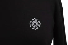 Load image into Gallery viewer, 極美品 CHROME HEARTS クロムハーツ 氷室京介 コラボ ロンT 長袖Tシャツ コットン ブラック 中古 4c004034