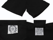 Load image into Gallery viewer, 極美品 CHROME HEARTS クロムハーツ 氷室京介 コラボ ロンT 長袖Tシャツ コットン ブラック 中古 4c004034