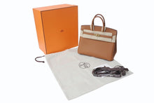 Load image into Gallery viewer, 新品未使用 HERMES エルメス バーキン25 ハンドバッグ K刻印 トゴ ゴールド ゴールド金具 中古 4b004039