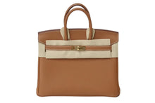 Load image into Gallery viewer, 新品未使用 HERMES エルメス バーキン25 ハンドバッグ K刻印 トゴ ゴールド ゴールド金具 中古 4b004039
