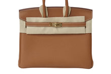 Load image into Gallery viewer, 新品未使用 HERMES エルメス バーキン25 ハンドバッグ K刻印 トゴ ゴールド ゴールド金具 中古 4b004039