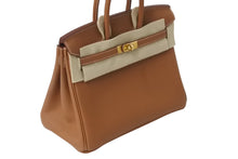 Load image into Gallery viewer, 新品未使用 HERMES エルメス バーキン25 ハンドバッグ K刻印 トゴ ゴールド ゴールド金具 中古 4b004039