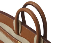 Load image into Gallery viewer, 新品未使用 HERMES エルメス バーキン25 ハンドバッグ K刻印 トゴ ゴールド ゴールド金具 中古 4b004039