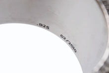 Load image into Gallery viewer, 新品未使用 CHROME HEARTS クロムハーツ NAPKIN RING BSフレア ナプキンリング 重量約140.5g .925/02/2010刻印 シルバー925 中古 4b004042