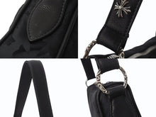 画像をギャラリービューアに読み込む, 新品未使用 CHROME HEARTS クロムハーツ チキンナゲット スモール ワンショルダーバッグ ダガー CHクロス シルバー925 総柄 中古 4b004045