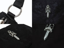 画像をギャラリービューアに読み込む, 新品未使用 CHROME HEARTS クロムハーツ チキンナゲット スモール ワンショルダーバッグ ダガー CHクロス シルバー925 総柄 中古 4b004045