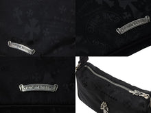 画像をギャラリービューアに読み込む, 新品未使用 CHROME HEARTS クロムハーツ チキンナゲット スモール ワンショルダーバッグ ダガー CHクロス シルバー925 総柄 中古 4b004045
