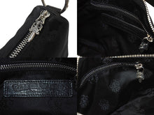 画像をギャラリービューアに読み込む, 新品未使用 CHROME HEARTS クロムハーツ チキンナゲット スモール ワンショルダーバッグ ダガー CHクロス シルバー925 総柄 中古 4b004045