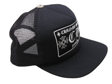 画像をギャラリービューアに読み込む, 新品未使用 CHROME HEARTS クロムハーツ トラッカーキャップ ONE SIZE CHプラス クロスボールボタン メッシュ パリ限定 ブラック 中古 4b004046