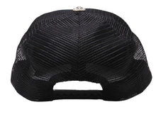 画像をギャラリービューアに読み込む, 新品未使用 CHROME HEARTS クロムハーツ トラッカーキャップ ONE SIZE CHプラス クロスボールボタン メッシュ パリ限定 ブラック 中古 4b004046