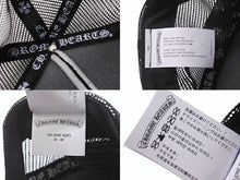 画像をギャラリービューアに読み込む, 新品未使用 CHROME HEARTS クロムハーツ トラッカーキャップ ONE SIZE CHプラス クロスボールボタン メッシュ パリ限定 ブラック 中古 4b004046