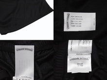 画像をギャラリービューアに読み込む, 新品未使用 CHROME HEARTS クロムハーツ Mesh Varsity Shorts メッシュ バーシティショーツ サイズM ロゴプリント ブラック 中古 4b004048