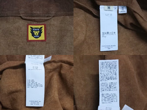 Very Good Condition HUMAN MADE Human Made 24SS HM Samue Happy Brown Persimmon Shibu Dyed Japanese Clothes HM27SH030 Logo Size M Used 4b004049