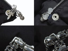 画像をギャラリービューアに読み込む, 新品未使用 CHROME HEARTS クロムハーツ STIFF V2 FBRC ダウンジャケット サイズL CHプラス シルバー925 ブラック 総柄 中古 4b004050