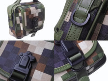 画像をギャラリービューアに読み込む, 新品未使用 LOUIS VUITTON ルイヴィトン クエストメッセンジャー ショルダーバッグ ダモフラージュキャンバス カーキ 中古 4b004054