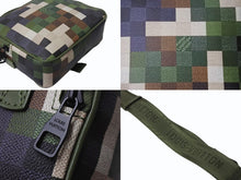 画像をギャラリービューアに読み込む, 新品未使用 LOUIS VUITTON ルイヴィトン クエストメッセンジャー ショルダーバッグ ダモフラージュキャンバス カーキ 中古 4b004054