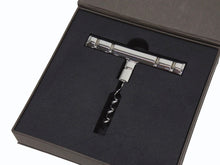 Load image into Gallery viewer, 新品未使用 PATEK PHILIPPE パテックフィリップ コルク抜き ワインオープナー ステンレスルチース シルバー ブルー 中古 4b004058