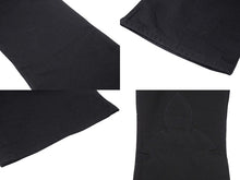 画像をギャラリービューアに読み込む, 極美品 CHROME HEARTS クロムハーツ フレアニーステッチデニムパンツ 255536 コットン シルバー925 サイズ26 ブラック 中古 4b004067