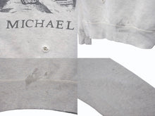画像をギャラリービューアに読み込む, SAINT MICHAEL セントマイケル RAGLAN SWEAT MICHAEL ミカエル ラグランスウェットシャツ SM-S21-0000-024 グレー 美品 中古 4b004071