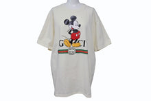画像をギャラリービューアに読み込む, GUCCI × DISNEY グッチ ディズニー 20AW ミッキーマウス 半袖Ｔシャツ クリーム コットン プリント サイズS 565806 美品 中古 4b004072
