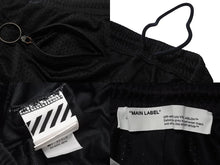 画像をギャラリービューアに読み込む, OFF-WHITE オフホワイト 20SS CARAVAGGIO ARROW メッシュショーツ OMCI005S20101004 サイズL ブラック 美品 中古 4b004074