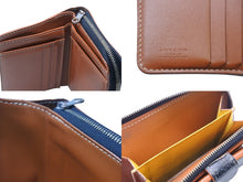 Load image into Gallery viewer, GOYARD ゴヤール TUILERIES チュイルリー 二つ折り財布 ウォレット PVC レザー ブラック ブラウン シルバー金具 良品 中古 4b004076