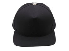 画像をギャラリービューアに読み込む, 新品未使用 CHROME HEARTS クロムハーツ トラッカーキャップ ONE SIZE CHクロス刺繍 クロスボールボタン ブラック 中古 4b004082