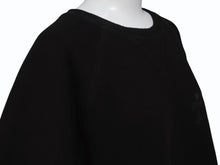 画像をギャラリービューアに読み込む, 新品同様 CHROME HEARTS クロムハーツ セメタリークロスパッチ ラグラン スウェットシャツ サイズL ブラック シルバー925 中古 4b004083