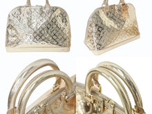 Load image into Gallery viewer, LOUIS VUITTON ルイヴィトン アルマGM ハンドバッグ M95274 モノグラム ミロワール ゴールド金具 美品 中古 4b004088