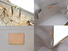 Load image into Gallery viewer, LOUIS VUITTON ルイヴィトン アルマGM ハンドバッグ M95274 モノグラム ミロワール ゴールド金具 美品 中古 4b004088