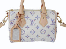 Load image into Gallery viewer, 新品同様 LOUISVUITTON ルイヴィトン コレクション スピーディ バンドリエール20 ノーティカル M24709 IC ホワイト マルチカラー 中古 4b004091