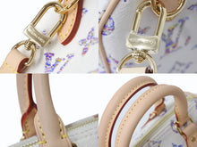 Load image into Gallery viewer, 新品同様 LOUISVUITTON ルイヴィトン コレクション スピーディ バンドリエール20 ノーティカル M24709 IC ホワイト マルチカラー 中古 4b004091