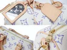 Load image into Gallery viewer, 新品同様 LOUISVUITTON ルイヴィトン コレクション スピーディ バンドリエール20 ノーティカル M24709 IC ホワイト マルチカラー 中古 4b004091