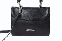 画像をギャラリービューアに読み込む, 極美品 CHROME HEARTS クロムハーツ ドッグアダムス BSフレア 2WAYバッグ ダガージップ レザー シルバ−925 ブラック 中古 4b004099