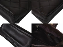Load image into Gallery viewer, CHANEL シャネル ハンドバッグ 6番台 ラムスキン ココマーク キルティング ブラウン ヴィンテージ シルバー金具 美品 中古 4b004103