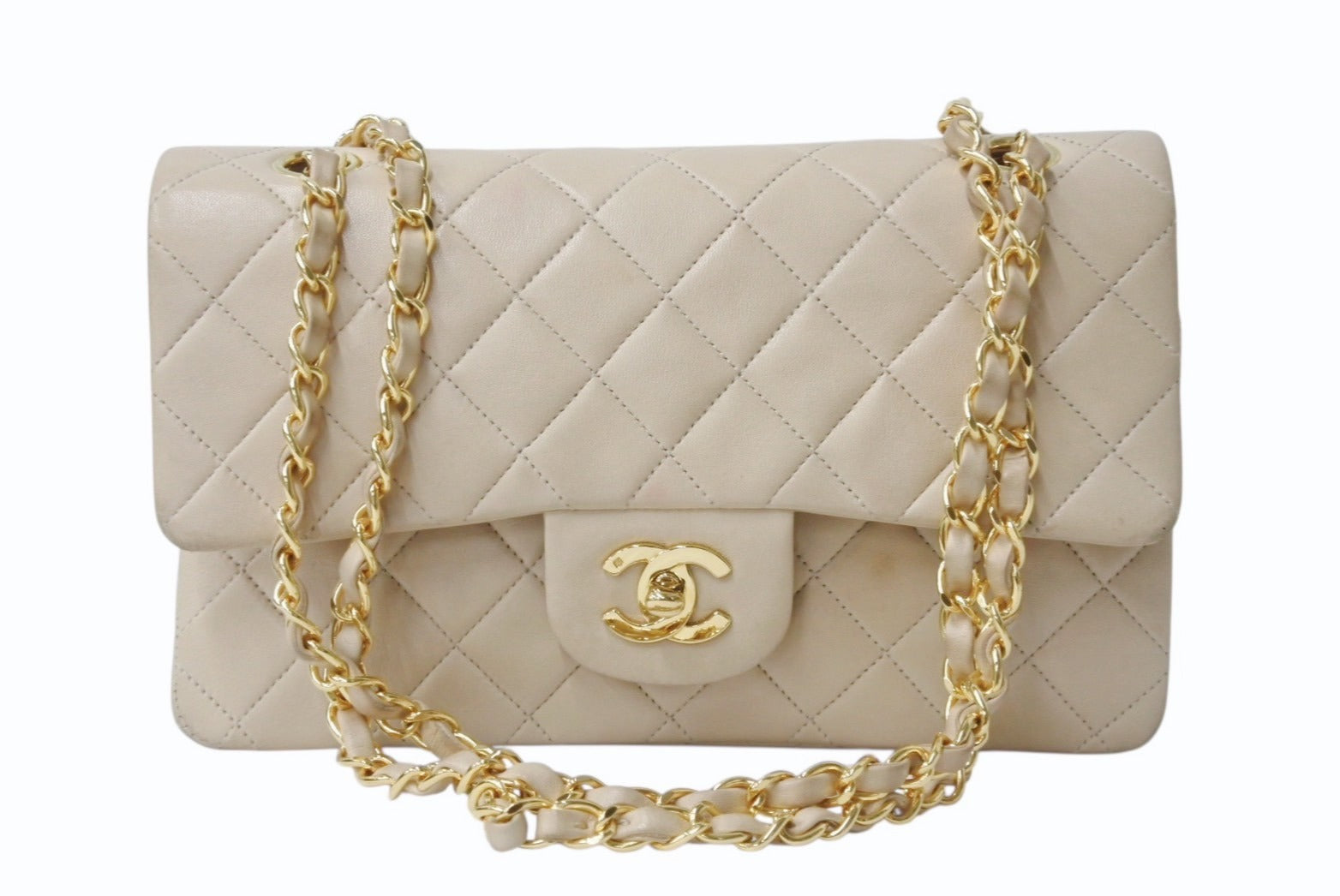 CHANEL シャネル マトラッセ23 Wフラップ Wチェーンショルダーバッグ 2