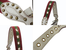 画像をギャラリービューアに読み込む, GUCCI グッチ シェリーライン ワンショルダーバッグ 144157 213317 GGキャンバス レザー ブラウン ベージュ 美品 中古 4b004106