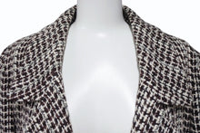 画像をギャラリービューアに読み込む, CHANEL シャネル ジャケット ココボタン ツイード 01A P18117V10417 レーヨン ウール ホワイト ブラウン サイズ40 美品 中古 4b004107