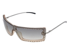 Load image into Gallery viewer, CHANEL シャネル サングラス ココマーク 5077-B イタリア製 メタル ラインストーン グレー シルバー金具 中古 美品 4b004112
