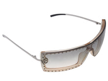 Load image into Gallery viewer, CHANEL シャネル サングラス ココマーク 5077-B イタリア製 メタル ラインストーン グレー シルバー金具 中古 美品 4b004112