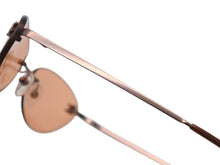 Load image into Gallery viewer, 極美品 CHANEL シャネル リムレス サングラス ココマーク 2000s メタル ブラウン ピンクゴールド金具 サイズ53□19 中古 4b004113
