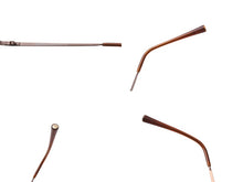 Load image into Gallery viewer, 極美品 CHANEL シャネル リムレス サングラス ココマーク 2000s メタル ブラウン ピンクゴールド金具 サイズ53□19 中古 4b004113